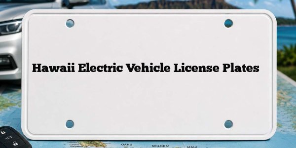 Hawaii Electric Vehicle License Plates
